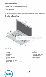 Dell Vostro 5560 Setup And Features Information