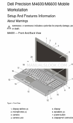 Dell WORKSTATION M4600 Manuel d'installation et de fonctionnalités