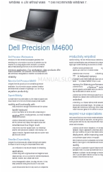 Dell WORKSTATION M4600 Spécifications techniques