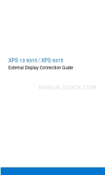 Dell XPS 13 9315 External Display Connection Manual