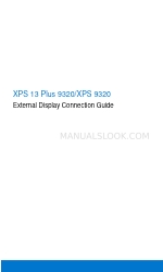 Dell XPS 13 Plus 9320 External Display Connection Manual