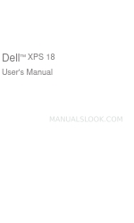 Dell XPS 18 Benutzerhandbuch