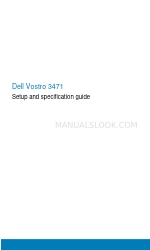 Dell 230979 Manual Pengaturan dan Spesifikasi