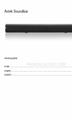 Avtek Soundbar Посібник