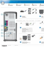 Dell Dimension 0C0921A01 Manuale di configurazione rapida