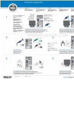 Dell Dimension 0P2446A01 Manual de configuração rápida