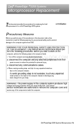 Dell Dimension 2200 Manual Penggantian