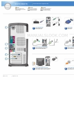 Dell Dimension 8250 Series クイック・セットアップ・マニュアル