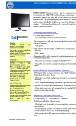 Dell E228WFP Brochure & Specs