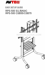 AVteq RPS-500 CSB55 간편한 설정 매뉴얼