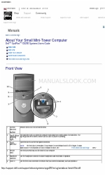 Dell GX280 - OptiPlex - SD Manuel de l'utilisateur