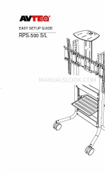 AVteq RPS-500L Panduan Penyiapan yang Mudah