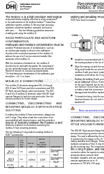 DH Instruments MOLBLOC-S Instructieblad