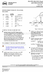 DH Instruments 401699 Монтажный лист