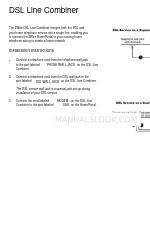 2Wire DSL Line Combiner Kurulum Talimatları