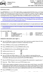 DH Instruments PG7000 Upgrade-instructies