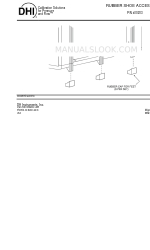 DH Instruments RUBBER SHOE 400203 Manuel