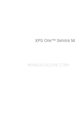 Dell XPS One MTG24 Manual de servicio