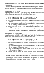 2Wire HomePortal USB Driver Instrucciones de instalación