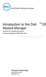 Dell DR4000 Restore Manager Manuale introduttivo