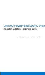 Dell EMC PowerProtect DD6400 System 확장 매뉴얼