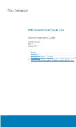 Dell EMC ScaleIO Ready Node 14G Manual de Inspeção