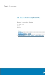 Dell EMC VxFlex Ready Node 14G Manual de Inspeção