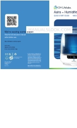 DH Lifelabs Aaira + Humidifier Quick Start Manual