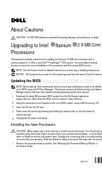 Dell PowerEdge 7250 Instruções de atualização