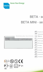 ensto BETA EPHBM20P Operation Instruction Manual