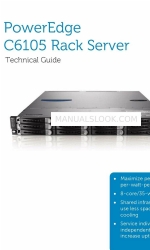 Dell PowerEdge C6105 Manual técnico