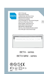 ensto BETA MINI Series Istruzioni per l'uso