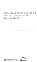 Dell PowerEdge M710 Manual de iniciação