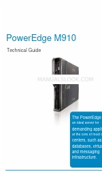 Dell PowerEdge M910 Manuel technique