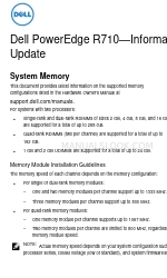 Dell POWEREDGE R710 更新マニュアル