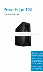 Dell PowerEdge T20 Podręcznik techniczny