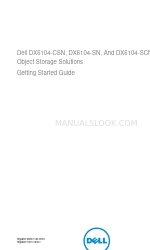 Dell PowerVault DX6104-CSN Manual de iniciação