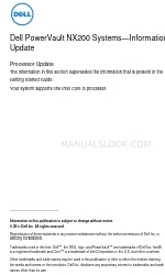 Dell PowerVault NX200 Information Update