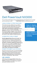 Dell PowerVault NX3000 Especificaciones