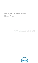 Dell Wyse 1010 Zero Manual del usuario