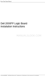 Dell 2000FP Installation Instructions Manual