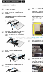 Dell AW2720HF Disassembly Instructions Manual