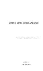 Dell AW2721DB Simplified Service Manual