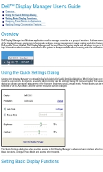 Dell Display Manager Panduan Pengguna