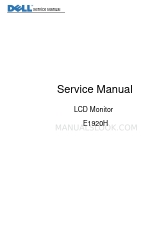 Dell E1920H Service Manual