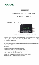 Avue SDE-12RN User Manual