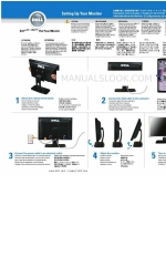 Dell E207WFP Setup Manual