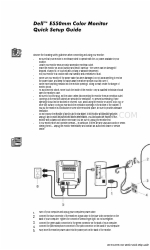 Dell E550mm Panduan Pengaturan Cepat