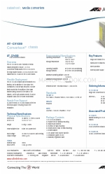 Allied Telesis Converteon AT-CV5000 Datasheet