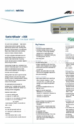 Allied Telesis Switchblade AT-x908 Datasheet